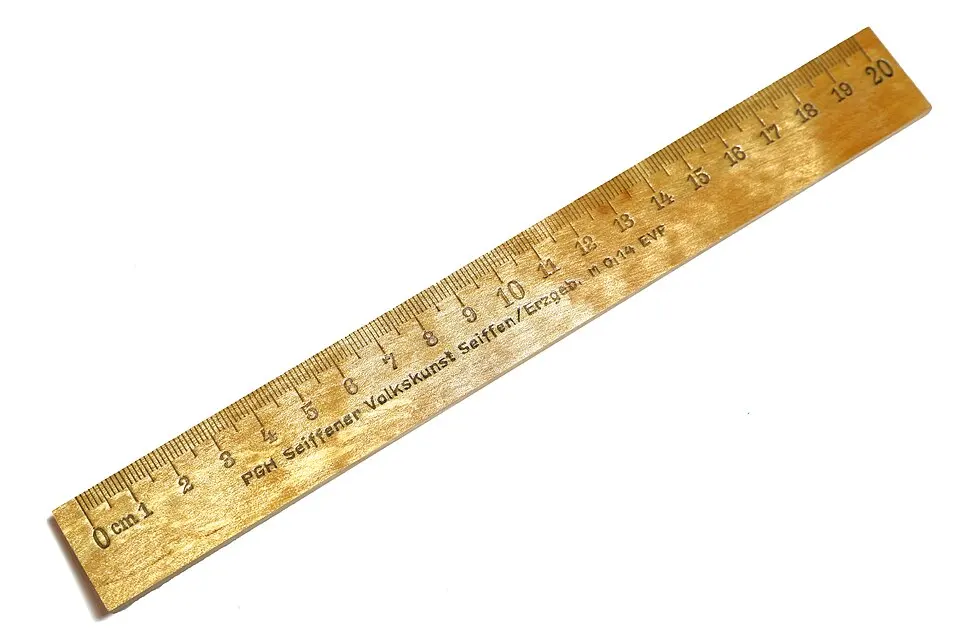 Penggaris Kayu 30 cm